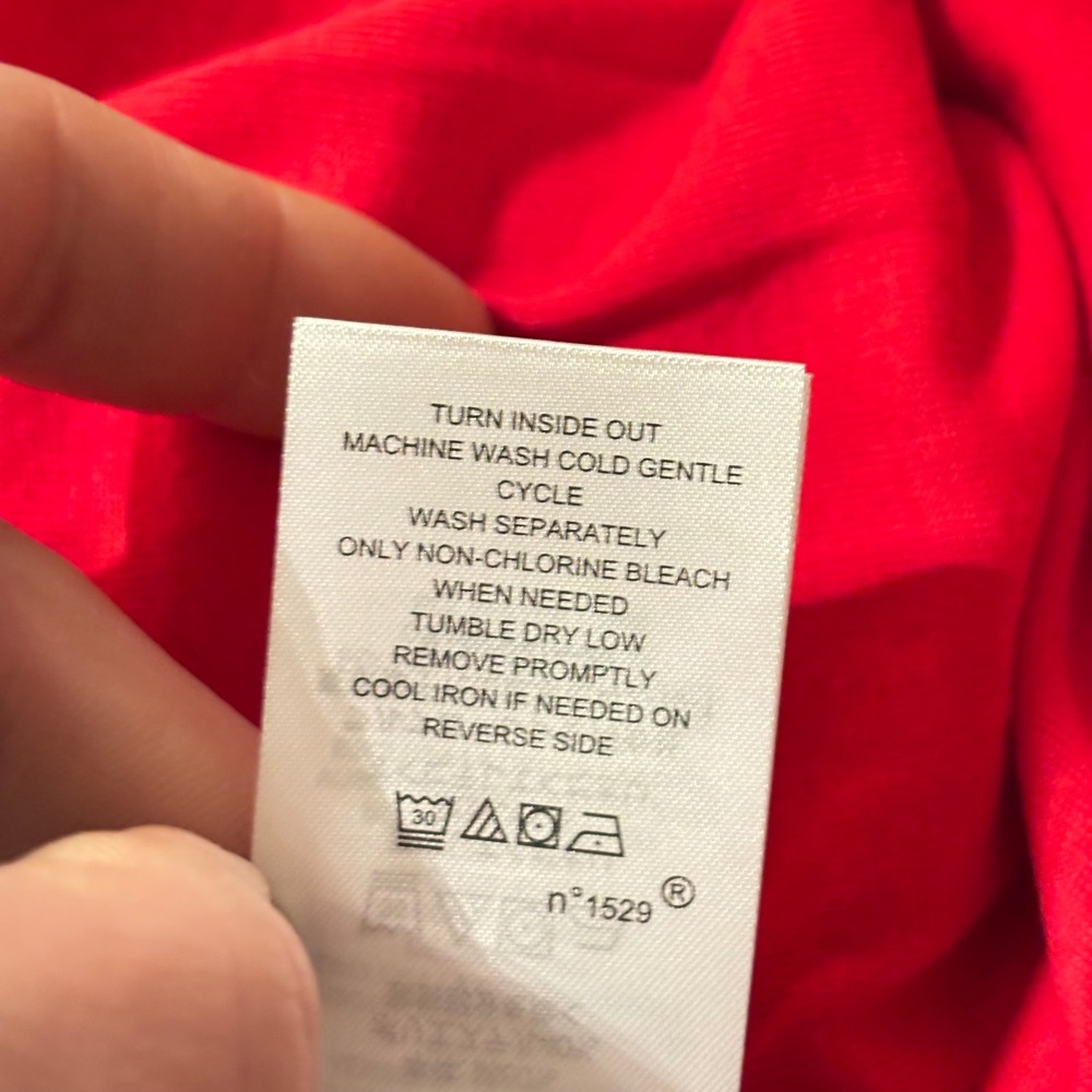 Lauren Ralph Lauren Women S Monogram Logo Pocket Long Sleeve Pajama Top 19612 - Picture 15 of 16